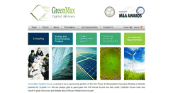 Desktop Screenshot of greenmaxcap.com